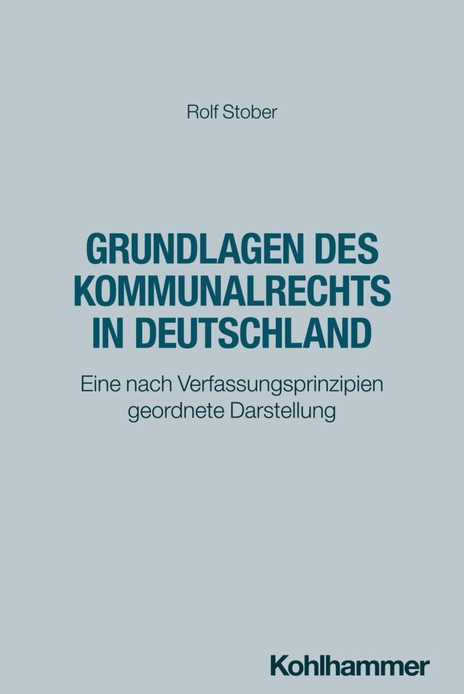 Grundlagen des Kommunalrechts in Deutschland main product photo