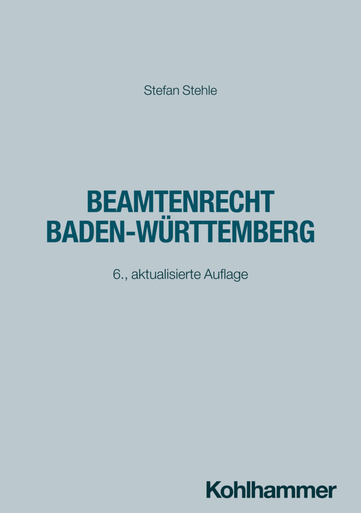 Beamtenrecht Baden-Württemberg main product photo