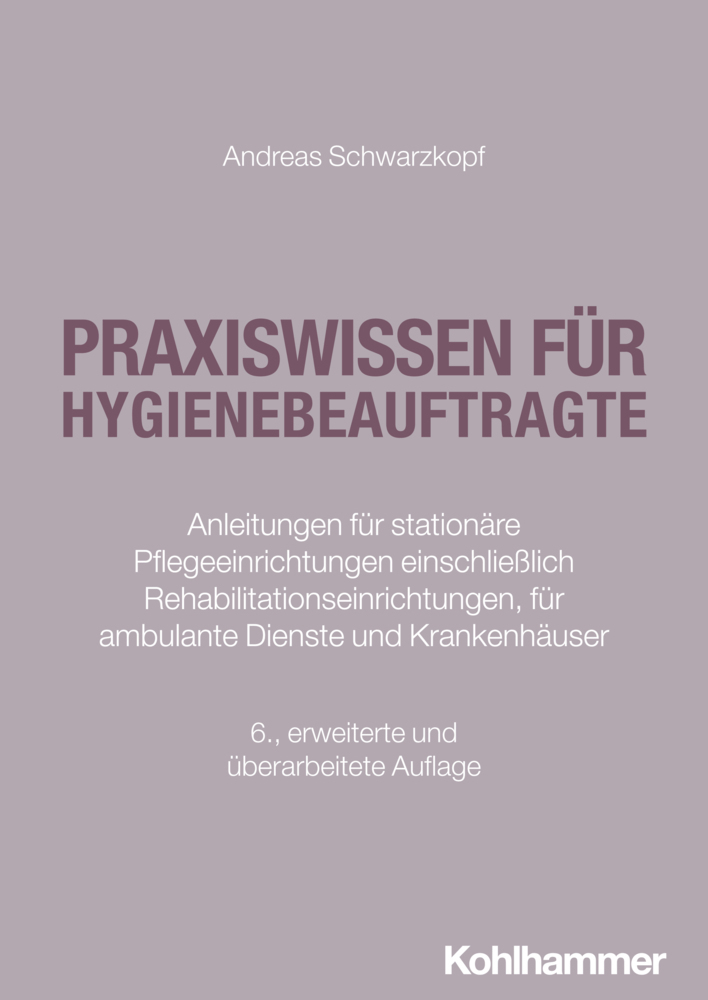 Praxiswissen für Hygienebeauftragte main product photo