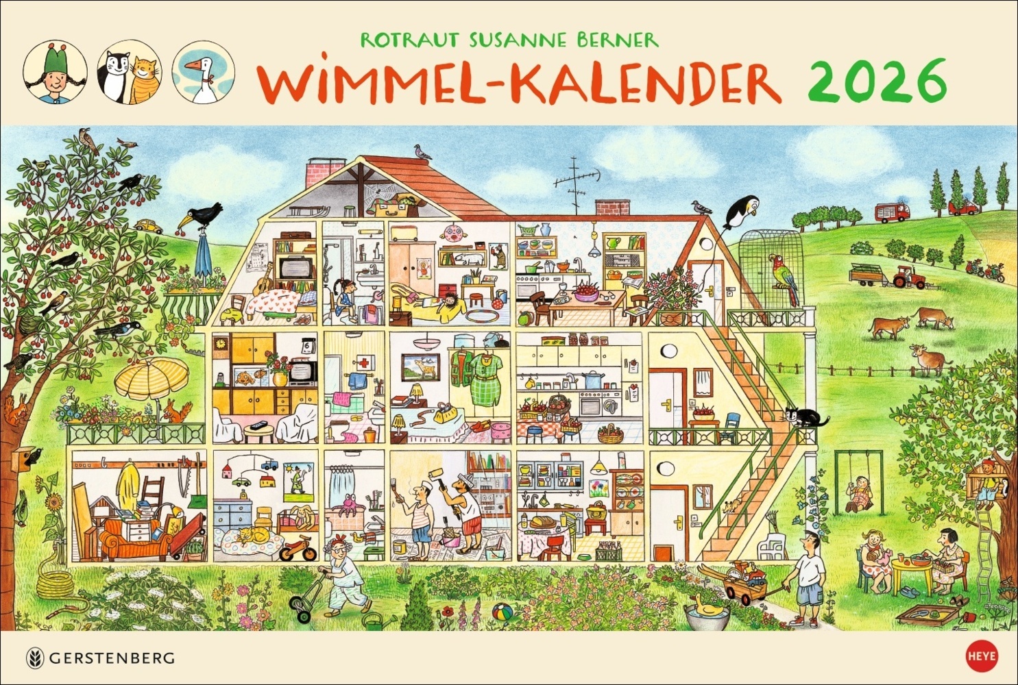 R.S. Berner Wimmel-Kalender 2026 main product photo