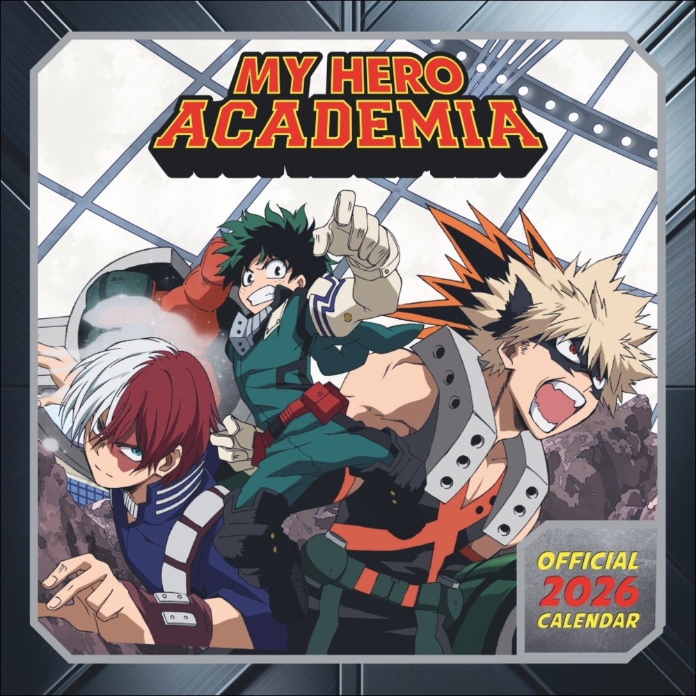 My Hero Academia Broschurkalender 2026 main product photo