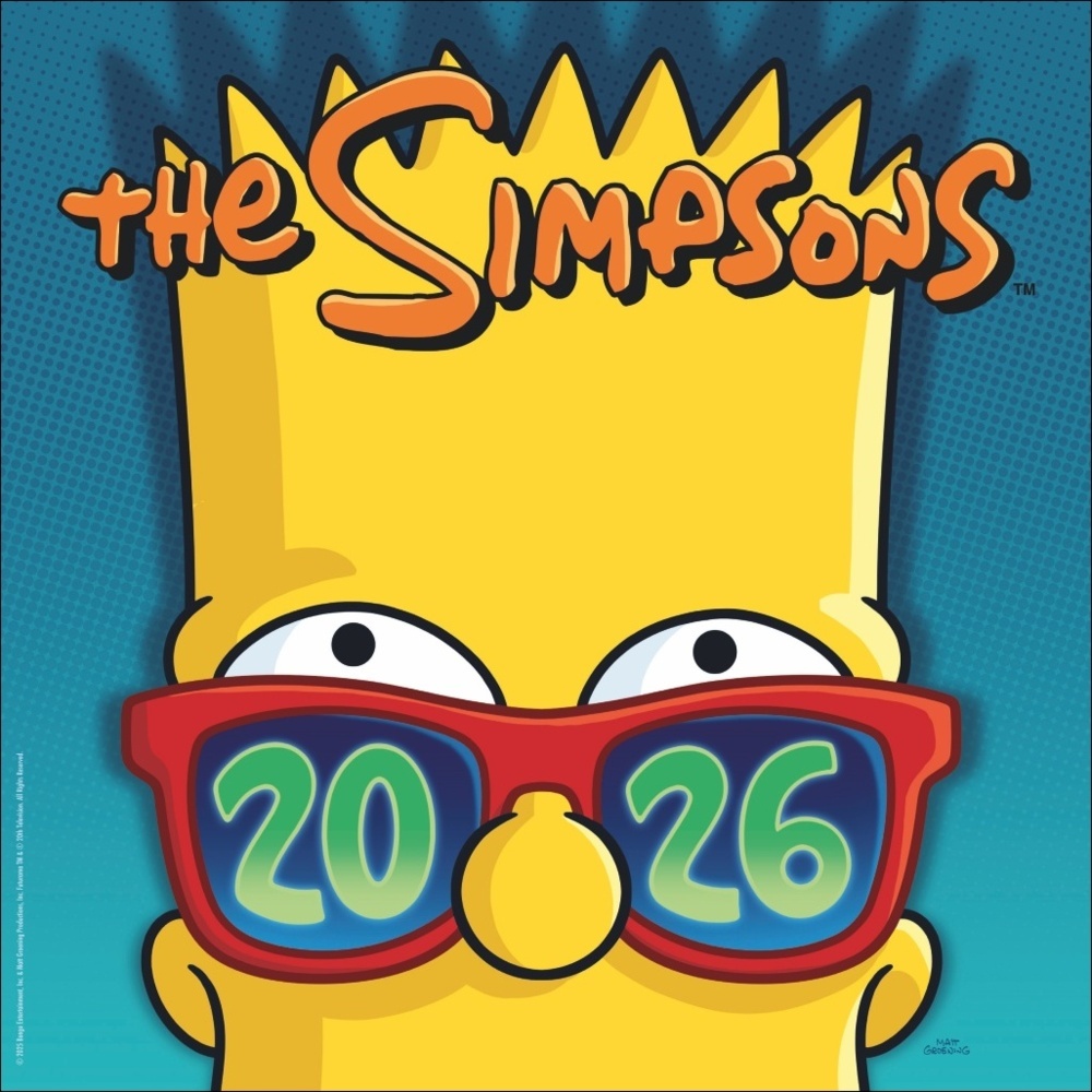 The Simpsons Broschurkalender 2026 main product photo