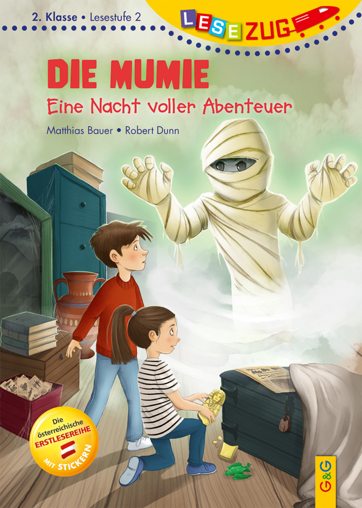 LESEZUG/2. Klasse - Lesestufe 2: Die Mumie - Eine Nacht voller Abenteuer main product photo
