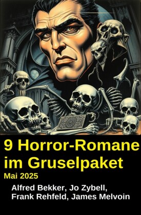9 Horror-Romane im Gruselpaket Mai 2025