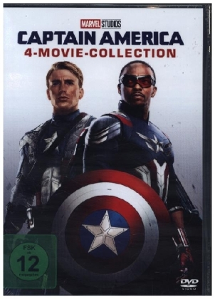 Captain America 4-Movie-Collection, 4 DVD Box