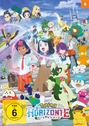 Pokémon Horizonte. Vol.4, 2 DVD