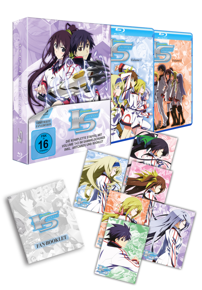 Infinite Stratos - Die komplette Staffel, 2 Blu-ray (Limited Edition) main product photo