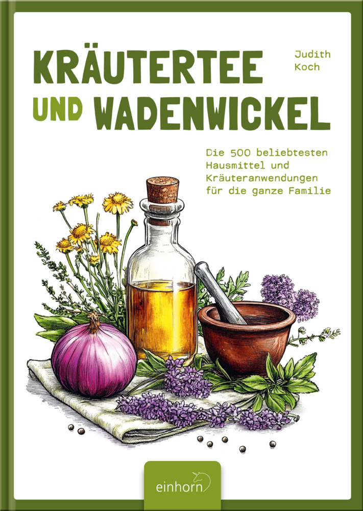 Kräutertee und Wadenwickel main product photo