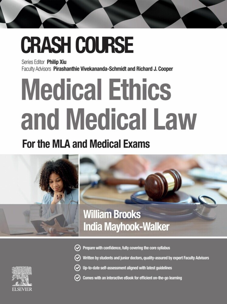 Crash Course Medical Ethics and Medical Law - E-BOOK main product photo
