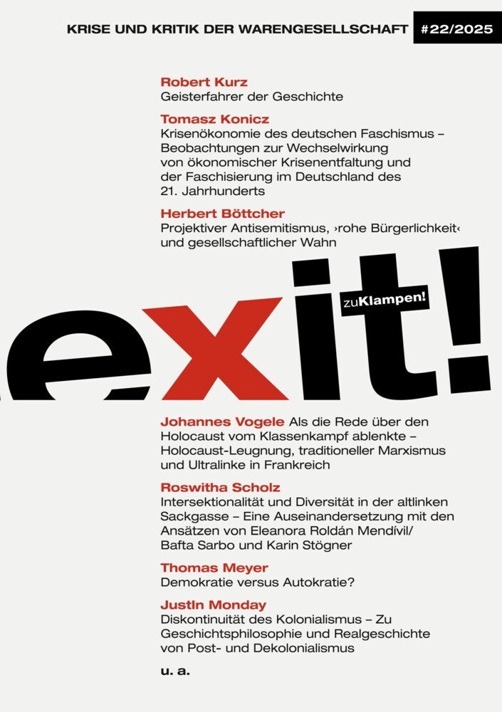 exit! Krise und Kritik der Warengesellschaft main product photo