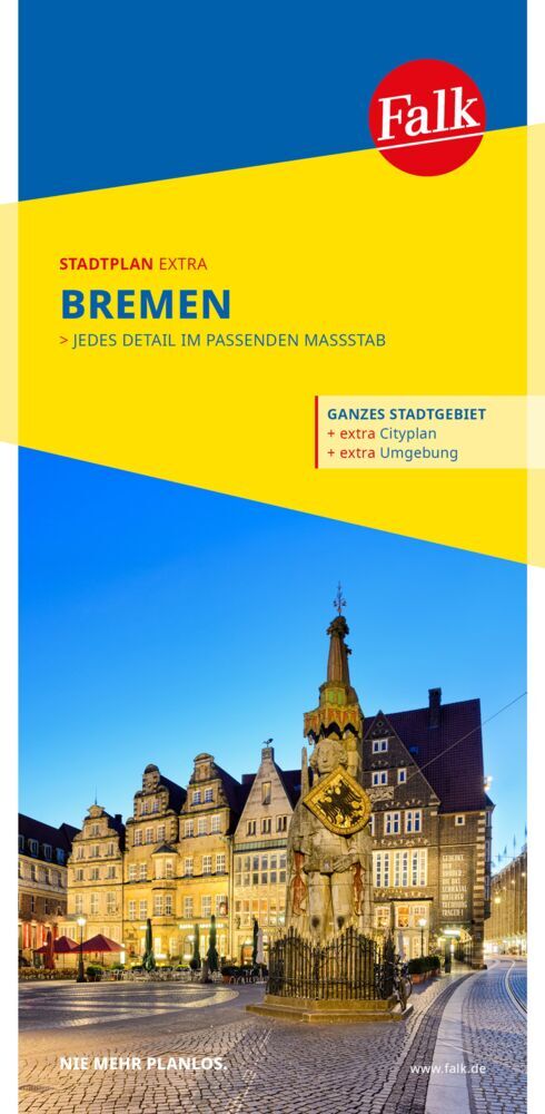 Falk Stadtplan Extra Bremen 1:22.500 main product photo