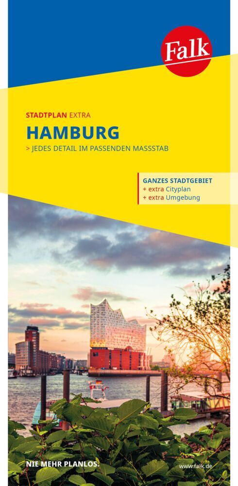 Falk Stadtplan Extra Hamburg 1:25.000 main product photo