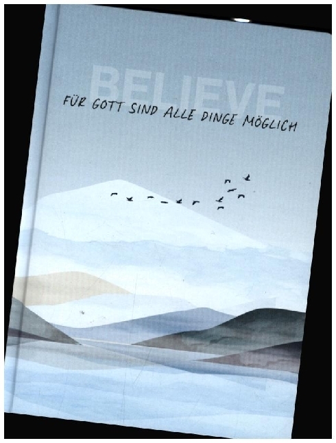 Für Gott sind alle Dinge möglich - Notizbuch main product photo