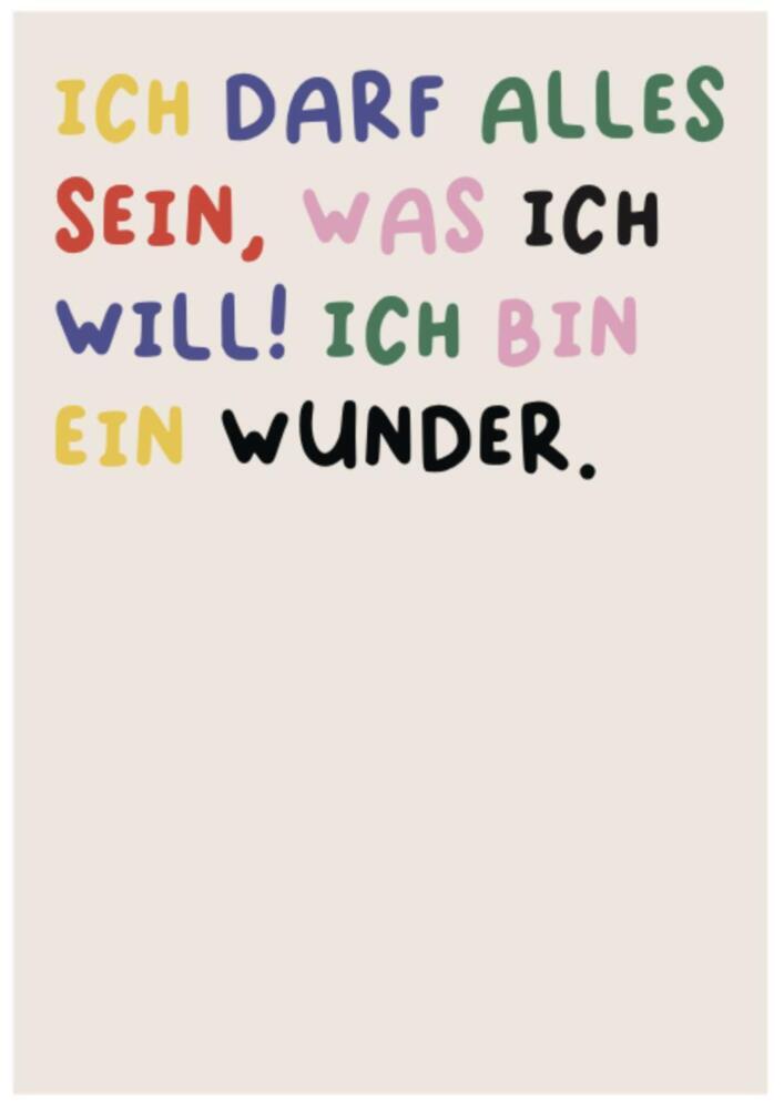 Poster Wunder 30x40 main product photo