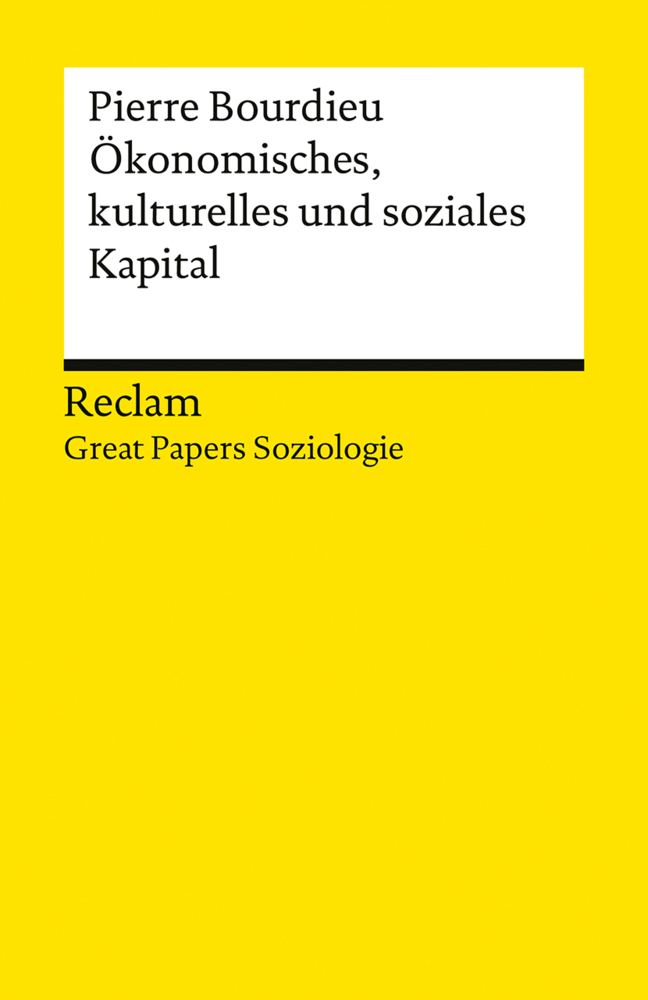 Ökonomisches, kulturelles und soziales Kapital main product photo