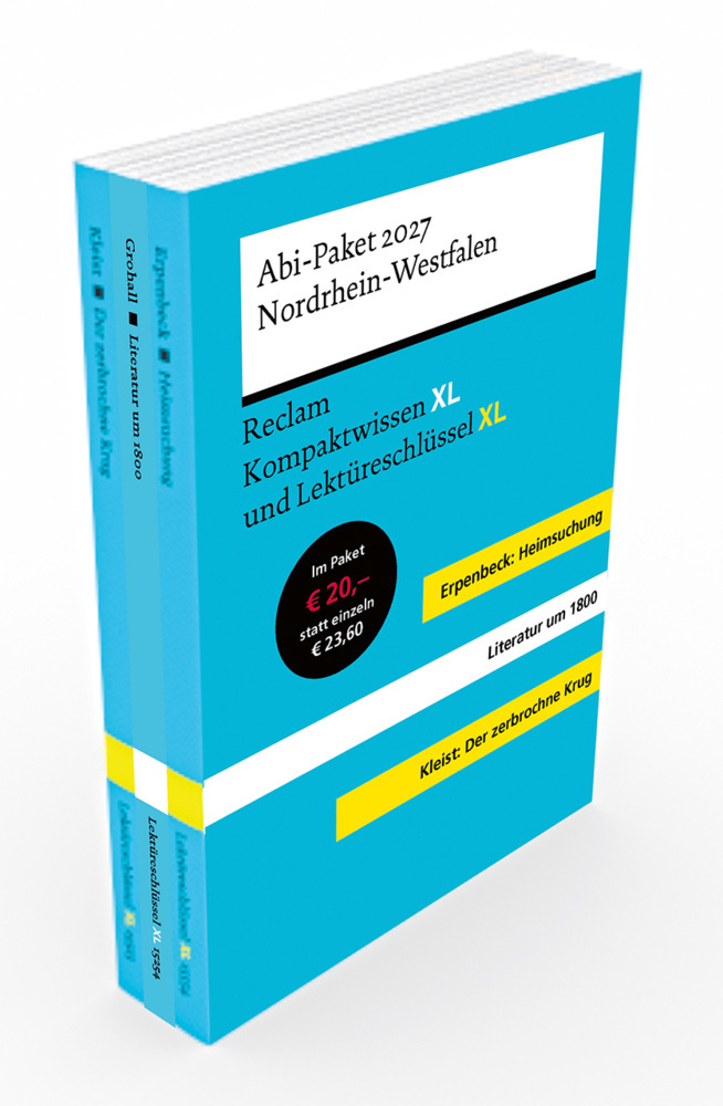 ABI-Paket 2027 Nordrhein-Westfalen - Reclam Kompaktwissen XL und Lektüreschlüssel XL main product photo