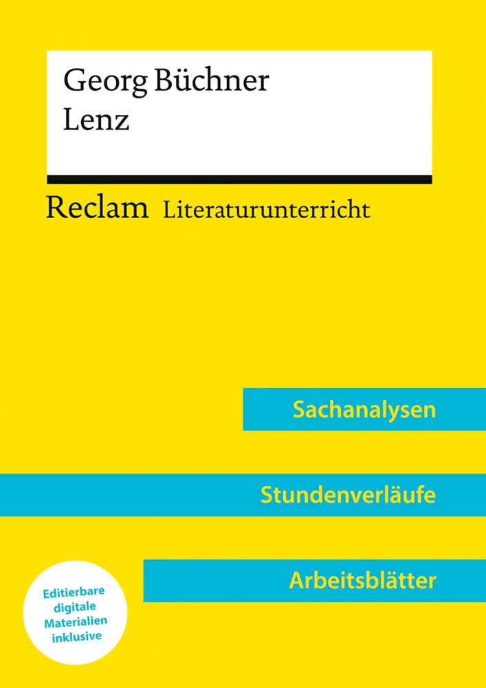 Georg Büchner: Lenz main product photo