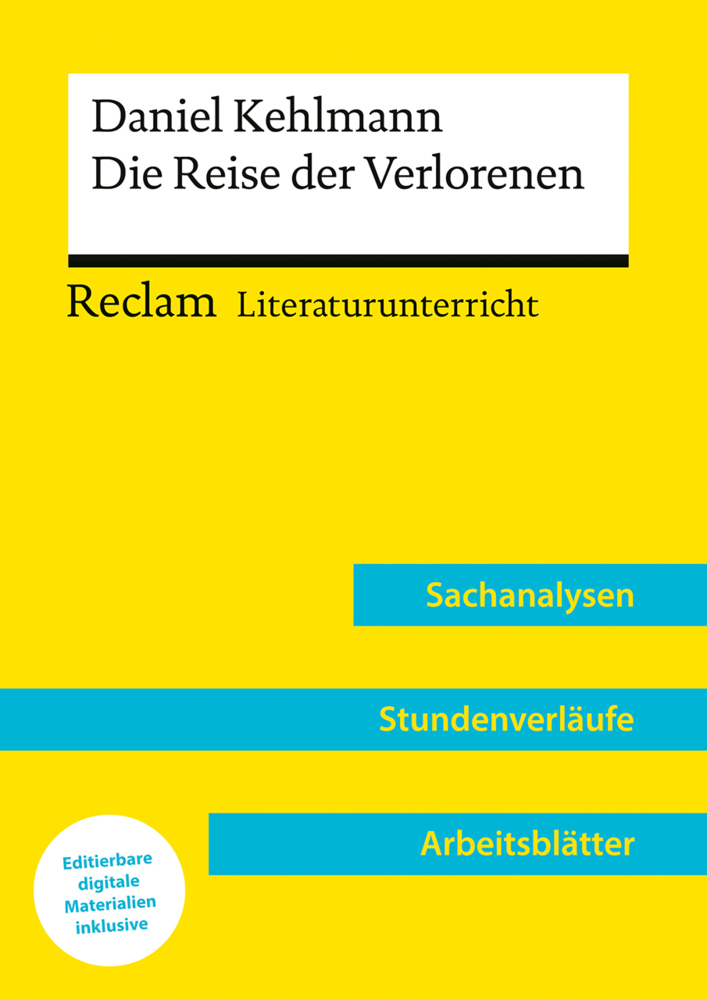 Daniel Kehlmann: Die Reise der Verlorenen main product photo