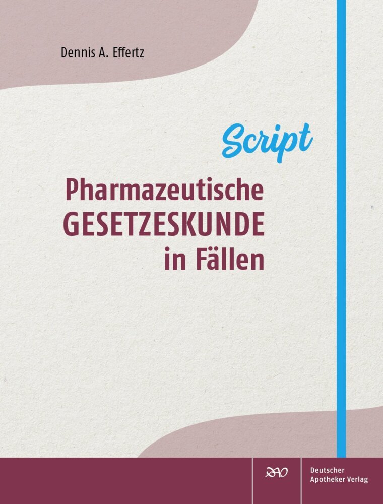Pharmazeutische Gesetzeskunde in Fällen main product photo