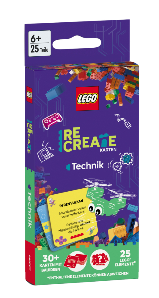 LEGO® - ReCreate Karten - Technik, m. 1 Beilage main product photo