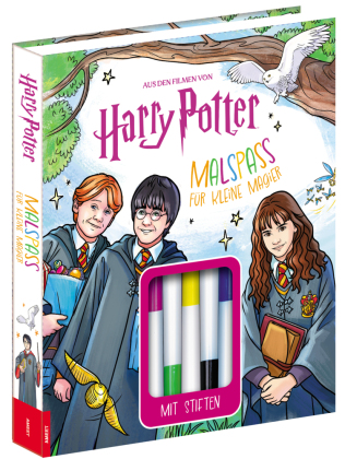 Wizarding World(TM) - Malspaß für kleine Magier, m. 1 Buch
