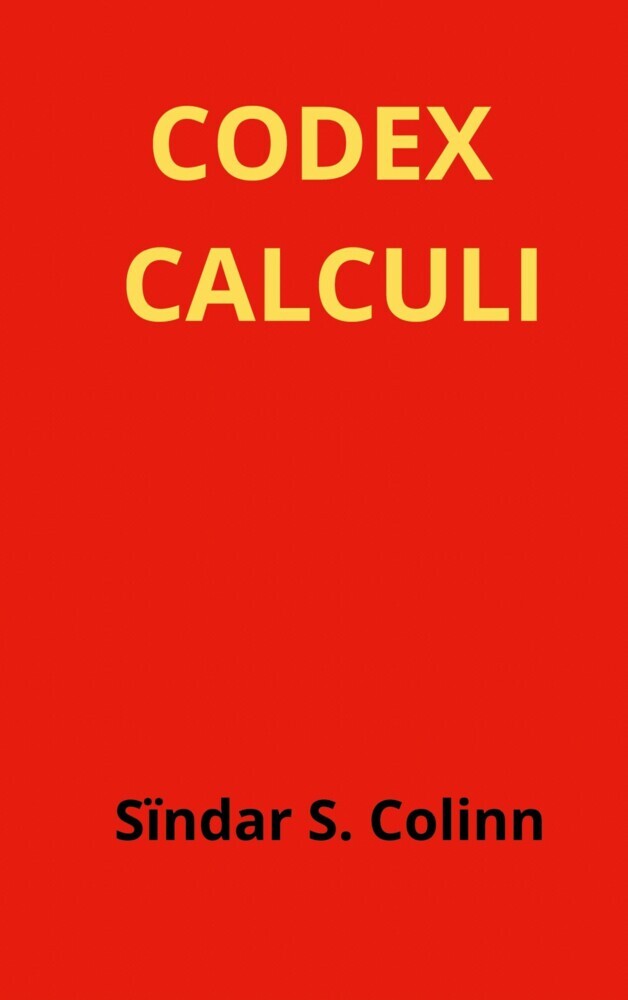 Codex Calculi main product photo