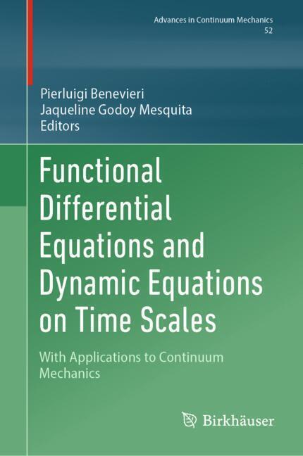 Functional Differential Equations and Dynamic Equations on Time Scales main product photo