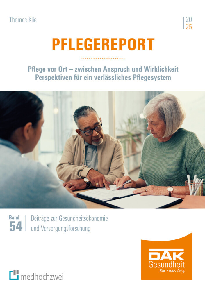 Pflegereport 2025 main product photo