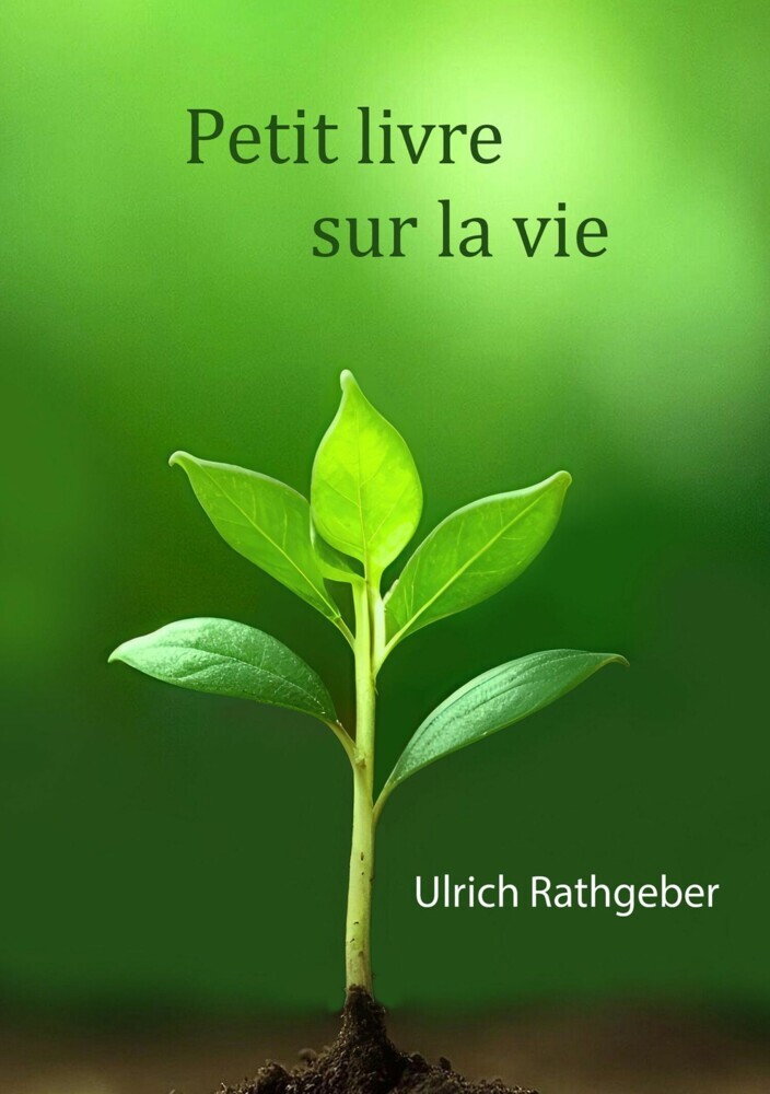 Petit livre sur la vie main product photo