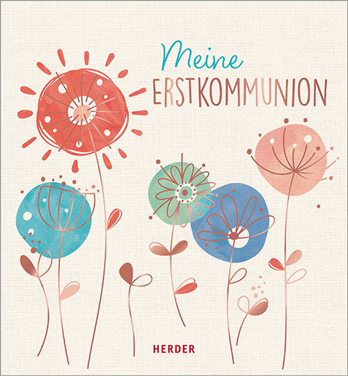 Meine Erstkommunion Erinnerungsalbum Floral main product photo