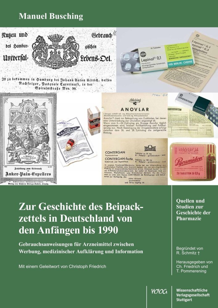 Zur Geschichte des Beipackzettels in Deutschland von den Anfängen bis 1990 main product photo