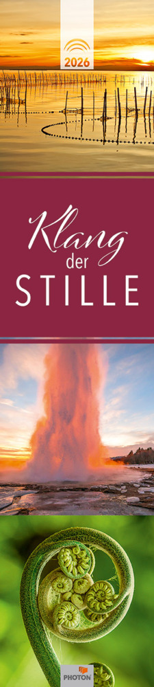 KLANG DER STILLE Streifenkalender 2026 main product photo
