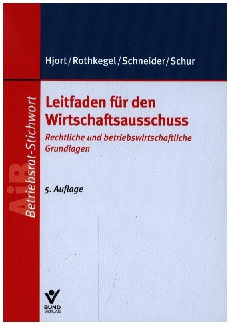Leitfaden für den Wirtschaftsausschuss main product photo