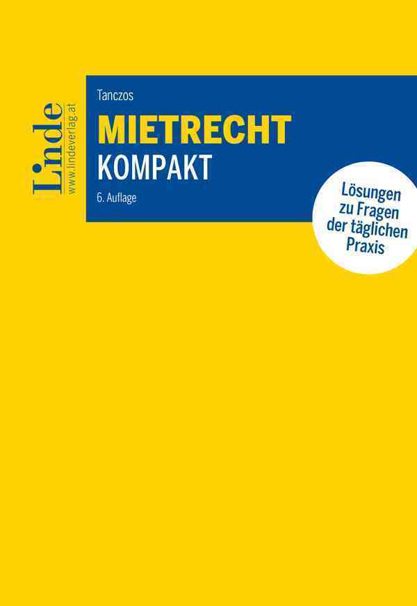 Mietrecht kompakt main product photo