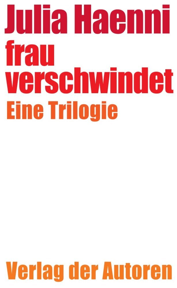 frau verschwindet main product photo