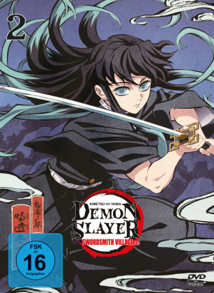 Demon Slayer: Kimetsu no Yaiba - Swordsmith Village Arc. Vol.2, 1 DVD