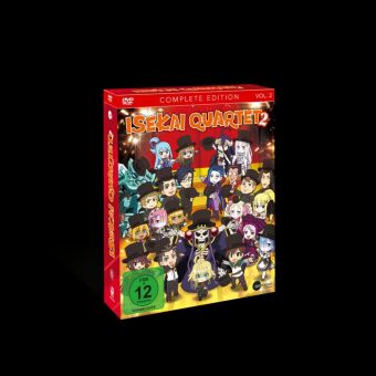 Isekai Quartet - Gesamtausgabe. Staffel.2, 1 DVD