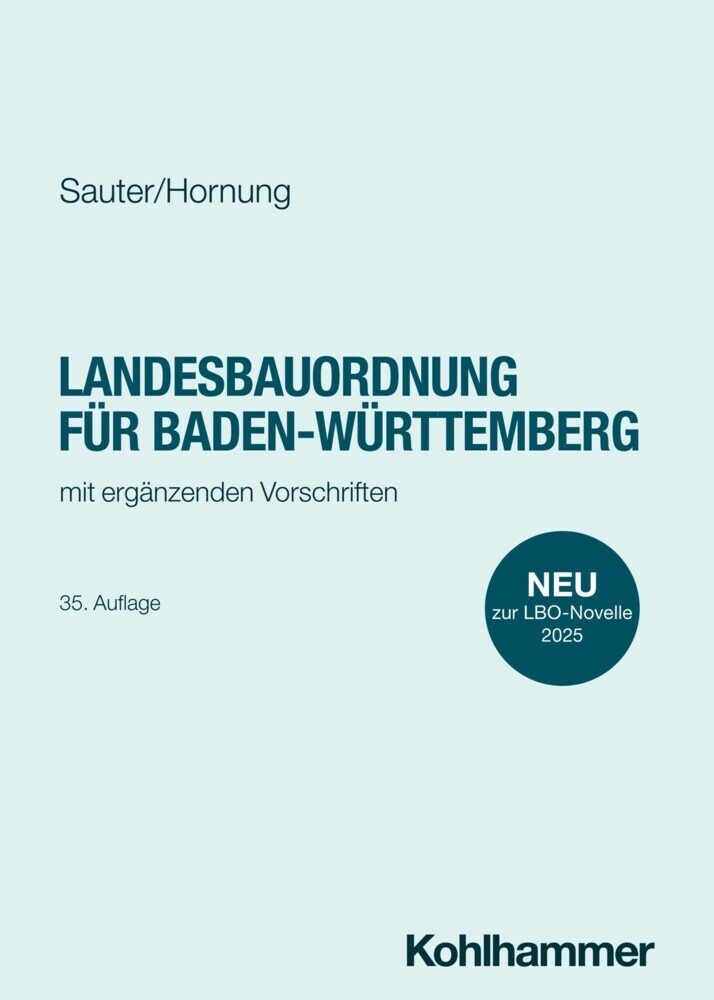 Landesbauordnung für Baden-Württemberg main product photo