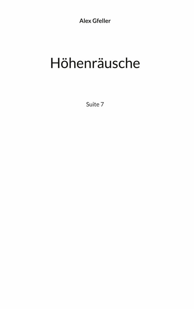 Höhenräusche main product photo