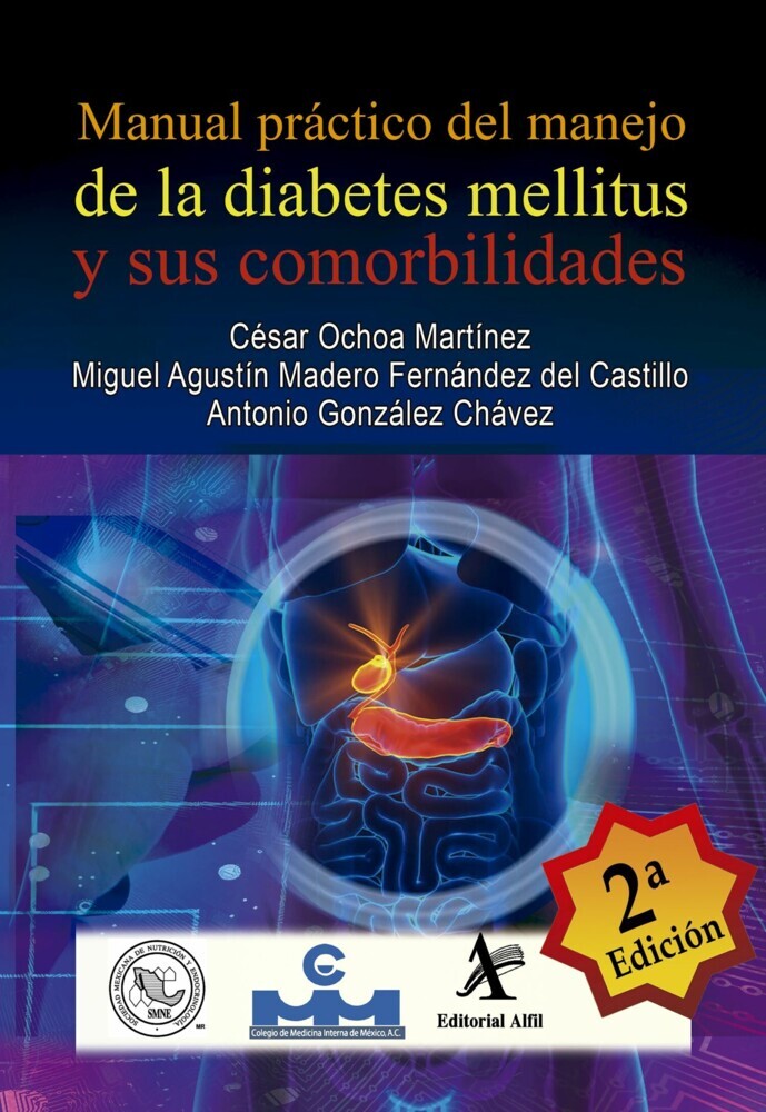 Manual práctico del manejo de la diabetes mellitus y sus comorbilidades main product photo