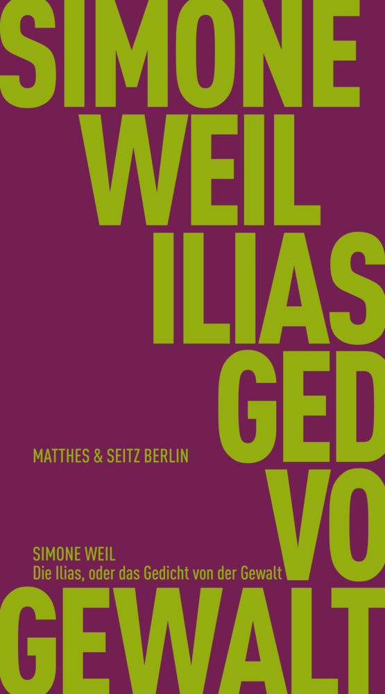Die Ilias, oder das Gedicht von der Gewalt main product photo