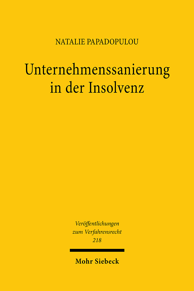 Unternehmenssanierung in der Insolvenz main product photo