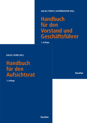 Kombipaket Handbuch für den Aufsichtsrat und Handbuch für den Vorstand und Geschäftsführer