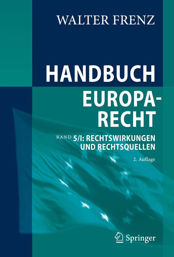Handbuch Europarecht main product photo