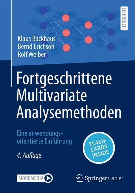 Fortgeschrittene Multivariate Analysemethoden, m. 1 Buch, m. 1 E-Book main product photo