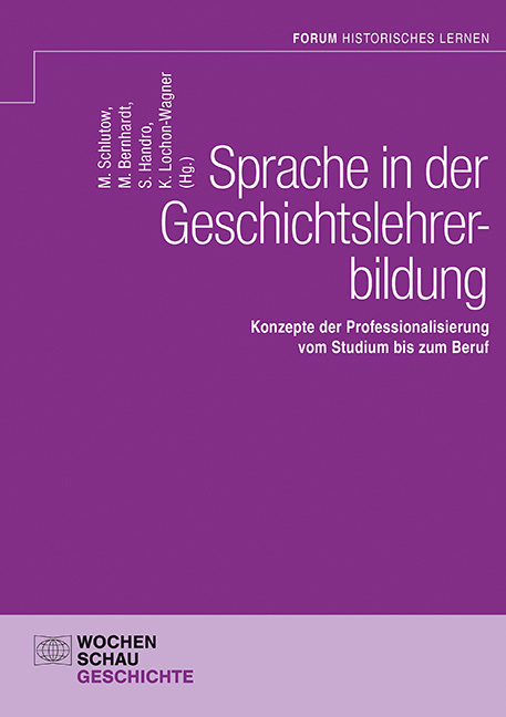 Sprache in der Geschichtslehrerbildung main product photo