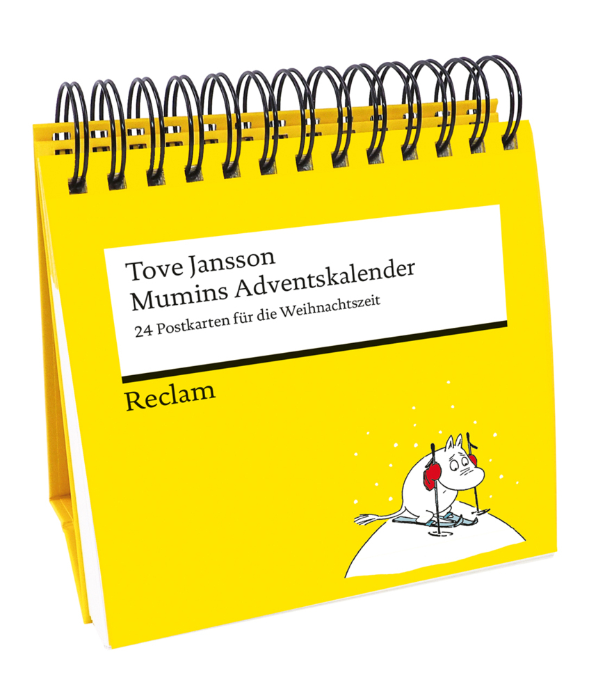 Mumins Adventskalender. 24 Postkarten für die Weihnachtszeit (Advents-Postkartenaufsteller) main product photo