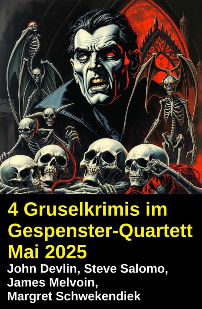 4 Gruselkrimis im Gespenster-Quartett Mai 2025 main product photo