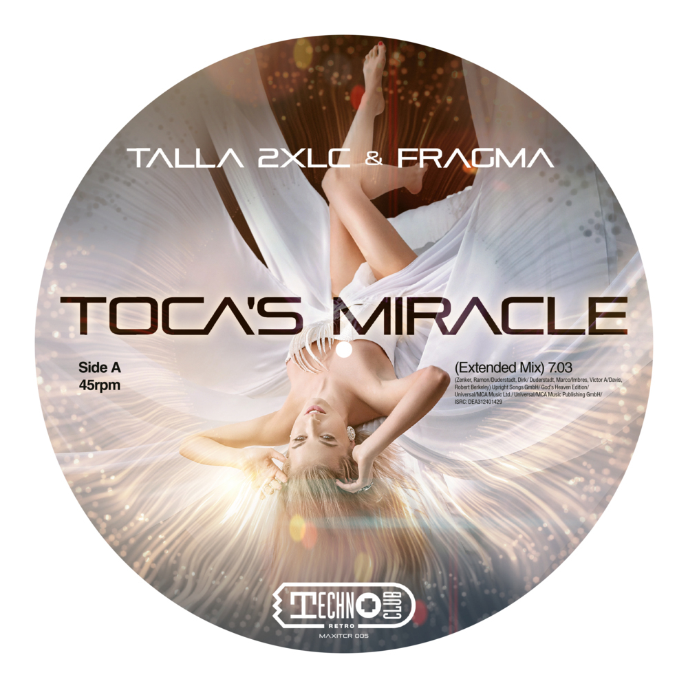 Toca's Miracle, 1 Schallplatte (Maxi Picture Vinyl) main product photo