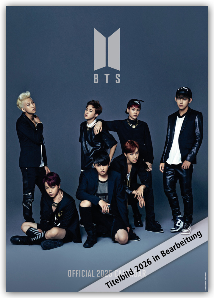 BTS - Bangtan Boys 2026 - A3-Posterkalender main product photo